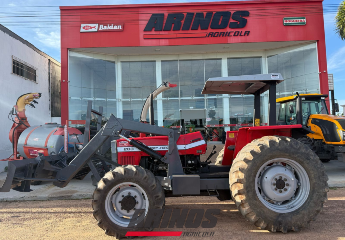 TRATOR MF 283 COM CONJUNTO DE LÂMINA
