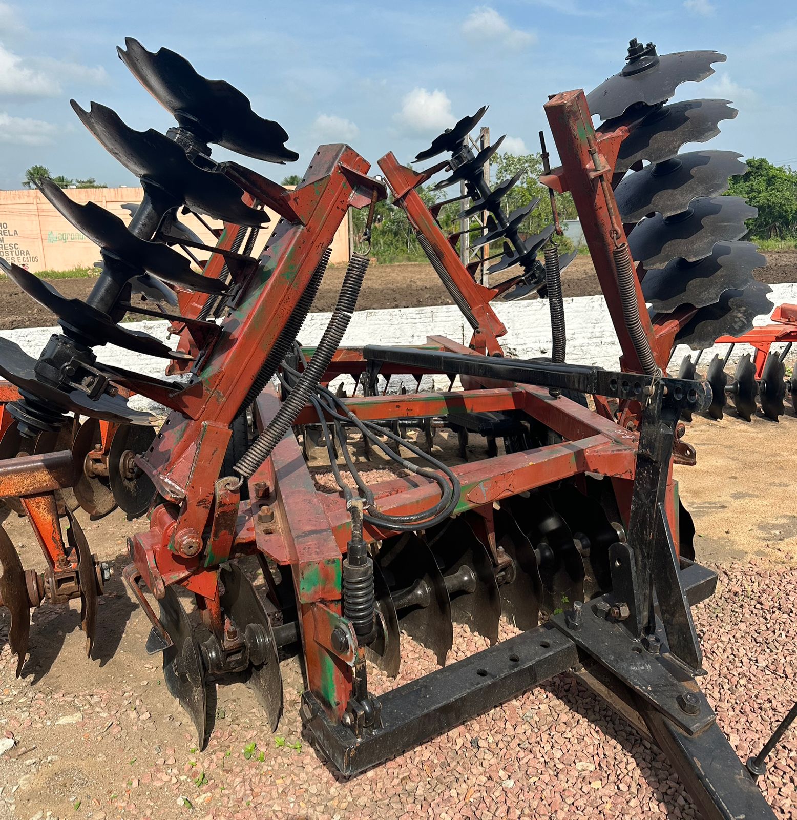 Grade Niveladora Controle Remoto Articulada 44X22'' Baldan